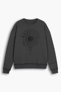 SUNFLOWER CREWNECK GRAPHITE