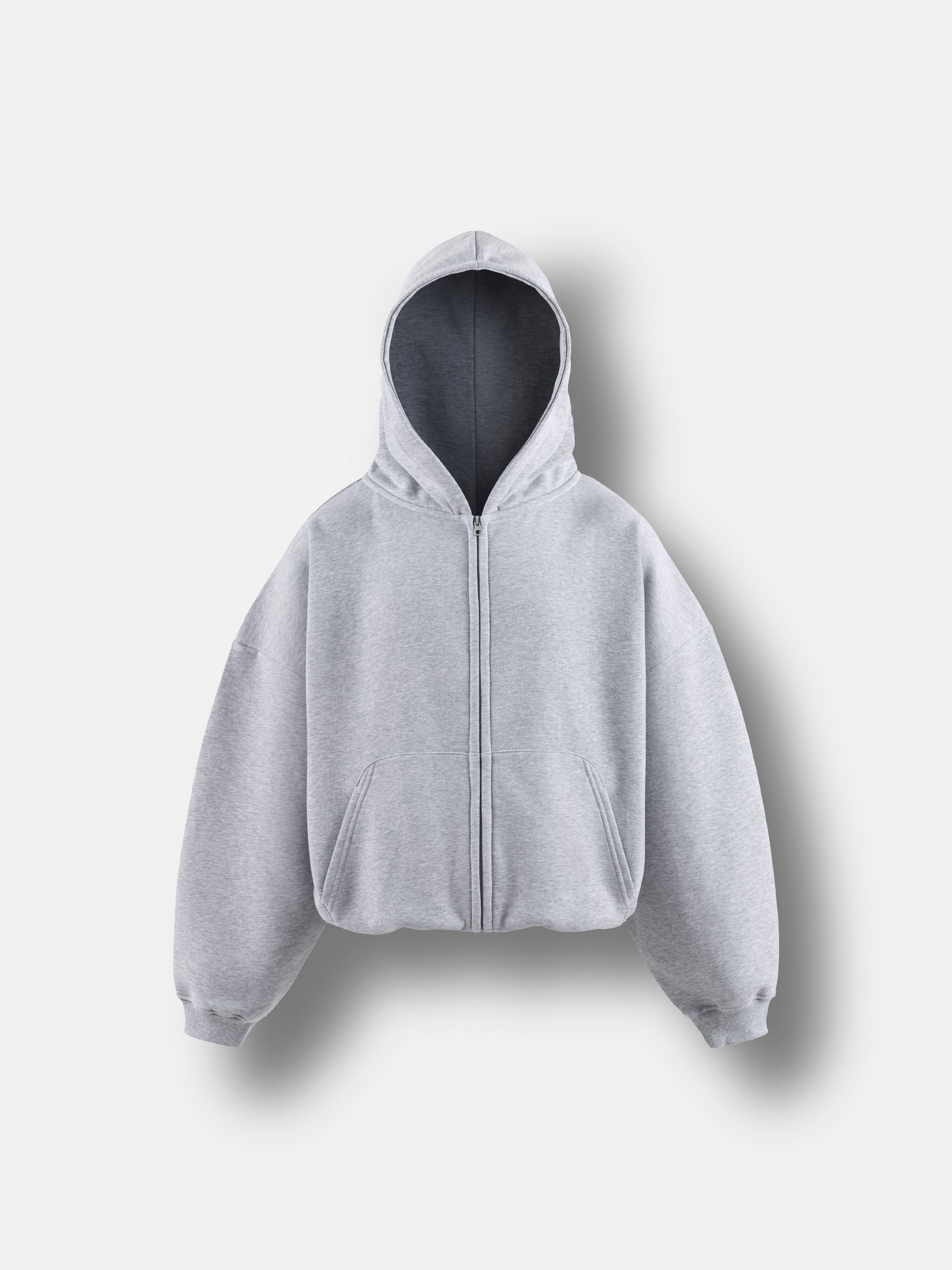 【GRAILZ】ERBE OVERSIZED HOODIE [GREY] 그레일즈(GRAILZ) ERBE OVERSIZED HOODIE [GREY] - 사이즈